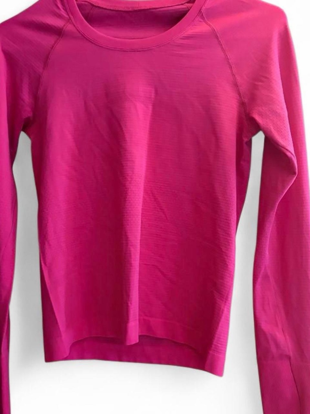 Lululemon hot pink long sleeve